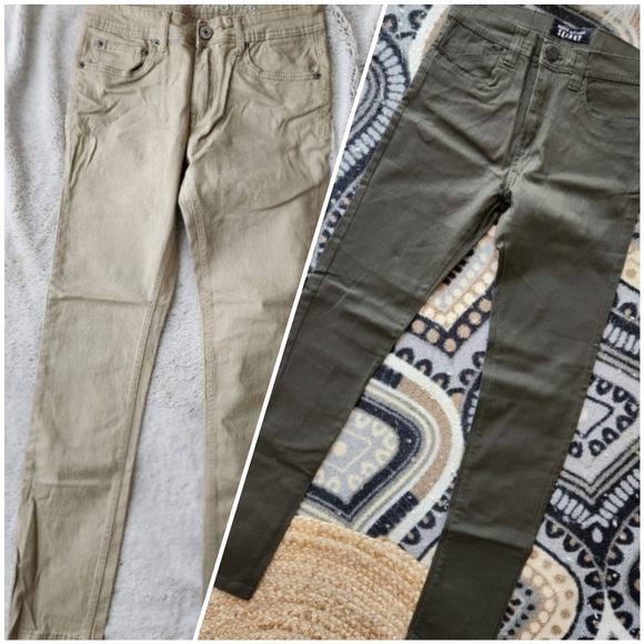 NWOT x2 Mens Skinny Jeans - Picture 2 of 9